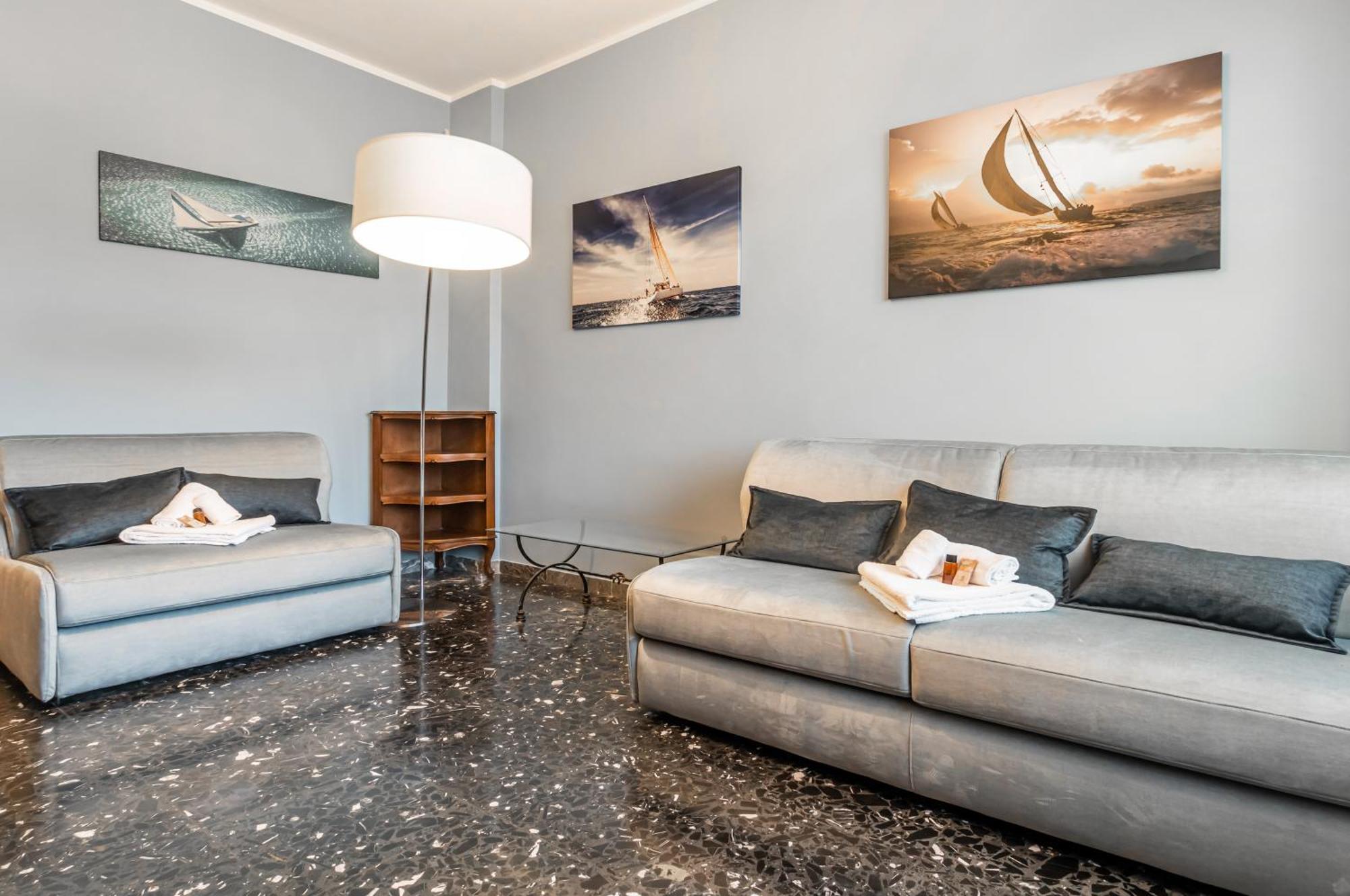 Appartamento Sailing Ships Cozy Flat X5 With Balcony La Spezia Esterno foto